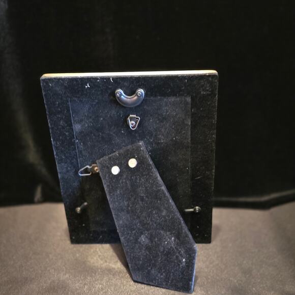 Handmade Framed Jewelry Art 5.5"W x 7.5"H - Picture 4 of 4